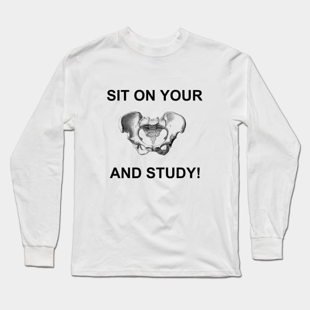 Pelvis study buddy Long Sleeve T-Shirt by junimond